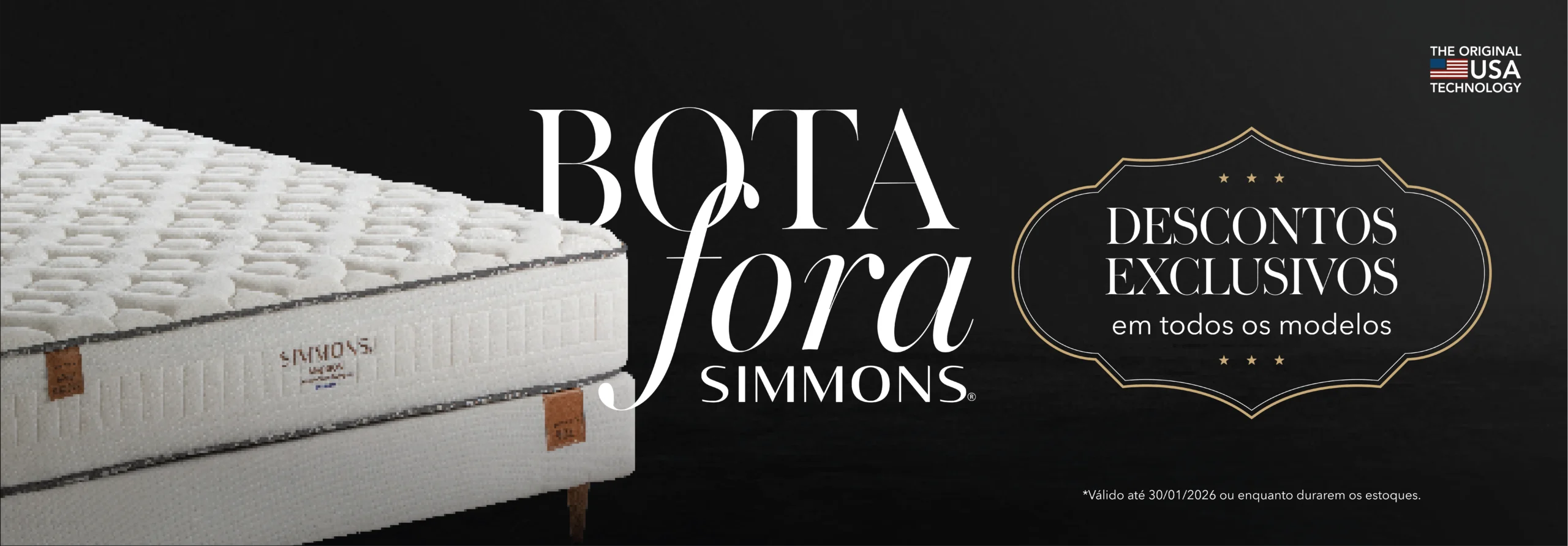 banner bota fora simmons